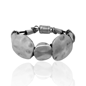Imagem do produto Pulseira Petricor Geométrica Prateada