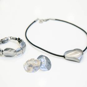Imagem do produto Pulseira Petricor Geométrica Prateada