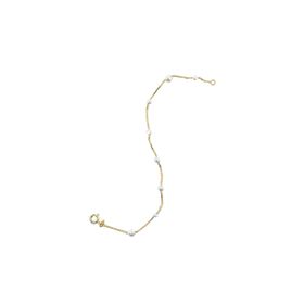 Imagem do produto Pulseira de Pérolas Folheada a Ouro 18k