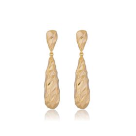 Imagem do produto Brinco Neo Facetas Folheado a Ouro 18k