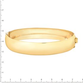 Imagem do produto Pulseira Algema Grossa Folheado a Ouro 18K