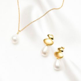 Imagem do produto Pingente pérola gota ouro 10k