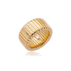Imagem do produto Anel com design snake folheado a ouro 18k
