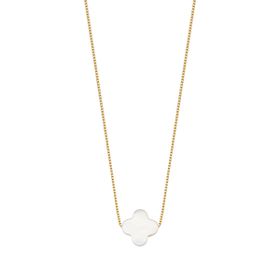 Imagem do produto Colar com cleef madrepérola folheado a ouro 18k