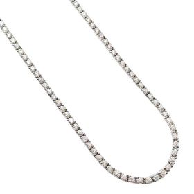 Imagem do produto Colar 42cm riviera 2mm em prata 925 com banho de ródio
