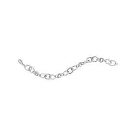 Imagem do produto Pulseira Radiance elos polidos e cravejados Prata 925
