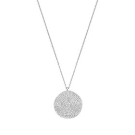 Imagem do produto Colar Radiance mandala ondulada cravejado de zircônias Prata 925