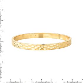 Imagem do produto Pulseira algema com detalhes folheado a ouro 18k