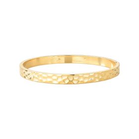 Imagem do produto Pulseira algema com detalhes folheado a ouro 18k