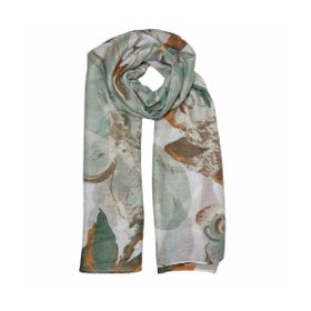 Imagem do produto XALE 100% POLIESTER ABSTRACT GREEN 180X90 CM