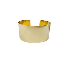 Imagem do produto Pulseira bracelete largo aberto folheado a ouro 18k