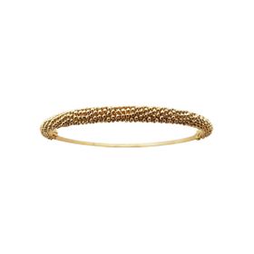 Imagem do produto Pulseira algema de bolinhas folheada a ouro 18k