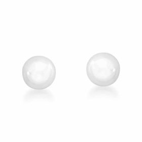 Imagem do produto brinco perola 4mm folheado a ouro 18K