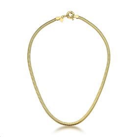 Imagem do produto Colar malha snake folheado a ouro 18K