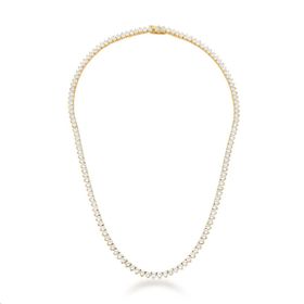 Imagem do produto Colar riviera de zircônias folheado a ouro 18K