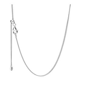 Imagem do produto Colar Pandora 60cm Pequenos Elos em prata 925