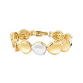 Imagem do produto Pulseira petit stone duo mix de banhos folheada a ouro 18k