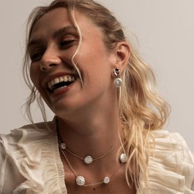 Imagem do produto Brinco Pearl Coin Folheado a Ouro 18K