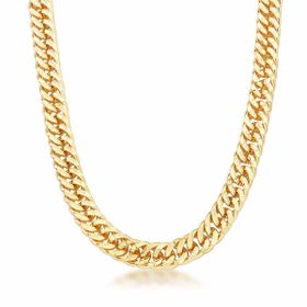 Imagem do produto Colar liso com Malha Grossa Folheado a Ouro 18K