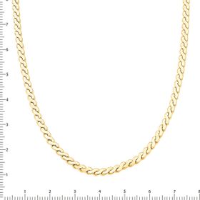 Imagem do produto Colar Elos Grumet Liso Folheado a Ouro 18K