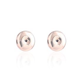 Imagem do produto Tarraxa 10mm Com Silicone em Prata 925 Folheado a Ouro 18K