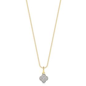 Imagem do produto Colar Cleef Cravejado de Zircônias Folheado a Ouro 18K