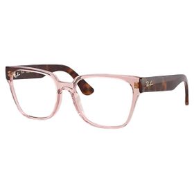 Imagem do produto Óculos de Grau Ray-Ban Optics Polido Rosa Translúcido Injetado