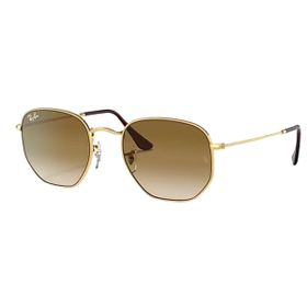 Imagem do produto Óculos Solar Ray-Ban Hexagonal Dourado Arista Polido Metal