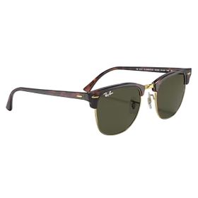 Imagem do produto Óculos Solar Ray-Ban Clubmaster Classic Tartaruga sobre Ouro Polido Acetato