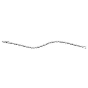 Imagem do produto Pulseira Riviera Caixa Inglesa de Zircônias em Prata 925