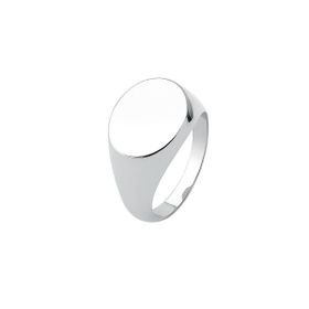 Imagem do produto Anel Liso Orgânico Oval em Prata 925