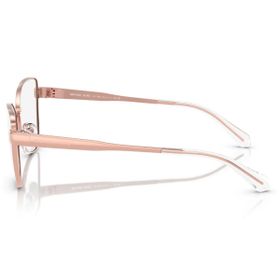Imagem do produto Óculos Grau Michael Kors Paris Butterfly Ouro-Rosê em Metal