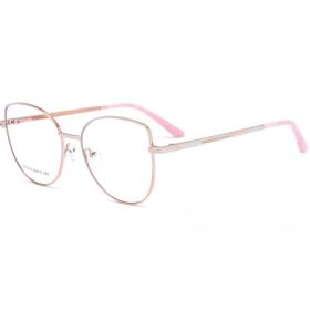 Imagem do produto Óculos Grau Cat-Eye Gray & Gold em Metal