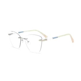 Imagem do produto Óculos Grau Cat-Eye Invisivel Pearl em Metal