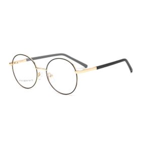 Imagem do produto Óculos Grau Fino Redondo Gold em Metal