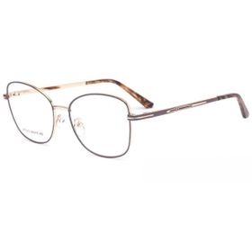 Imagem do produto Óculos Grau Irregular Brown & Gold em Metal