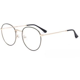Imagem do produto Óculos Grau Redondo Black & Gold em Metal