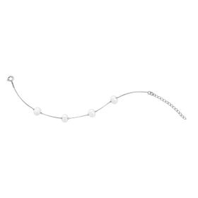 Imagem do produto Pulseira com 4 Pérolas Naturais em Prata 925