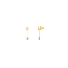 Imagem do produto Brinco Golden Rice Fosco Folheado a Ouro 18K
