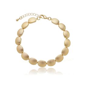 Imagem do produto Pulseira Orgânic Pétalas LisasFolheado a Ouro 18K