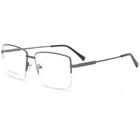 Imagem do produto Óculos Grau Quadrado Invisível Gunmetal em Metal