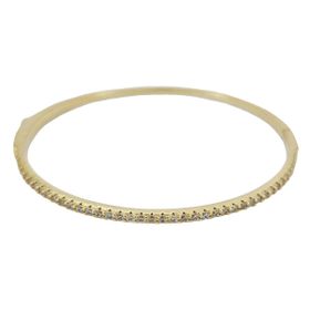 Imagem do produto Pulseira Riviera de Pontos de Luz Zircônias Folheado a Ouro 18K