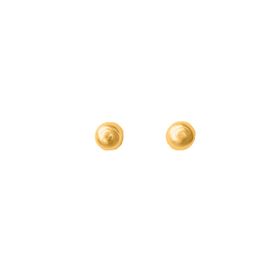 Imagem do produto Brinco Esfera Lisa Folheado a Ouro 18K