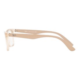 Imagem do produto Óculos Grau Ray-Ban Retangular Polido Bege-claro Injetado