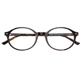 Imagem do produto Óculos Grau Ray-Ban Oval Polido Havana Acetato