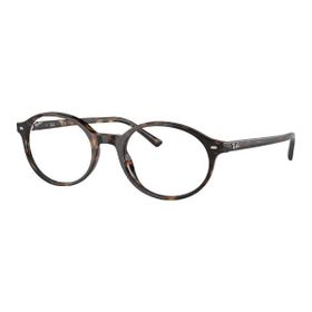 Imagem do produto Óculos Grau Ray-Ban Oval Polido Havana Acetato