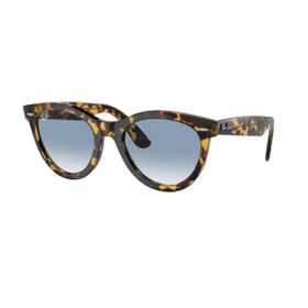 Imagem do produto Óculos Solar Ray-Ban Redondo Polido Havana Amarelo Propionato