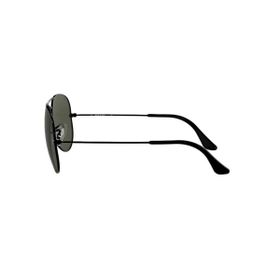 Imagem do produto Óculos Solar Ray-Ban Aviador Preto Polido Metal