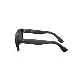 Imagem do produto Óculos Solar Ray-Ban Retangular Polido Preto Brilhante Injetado