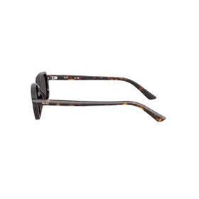 Imagem do produto Óculos Solar Ray-Ban Retangular Polido Havana Metal